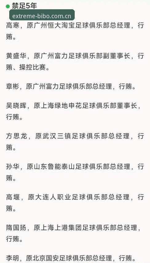 中国足协第三批禁足名单全面解析：17人终身禁赛背后的行业乱象与治理逻辑